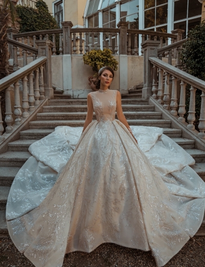 Libra wedding dress